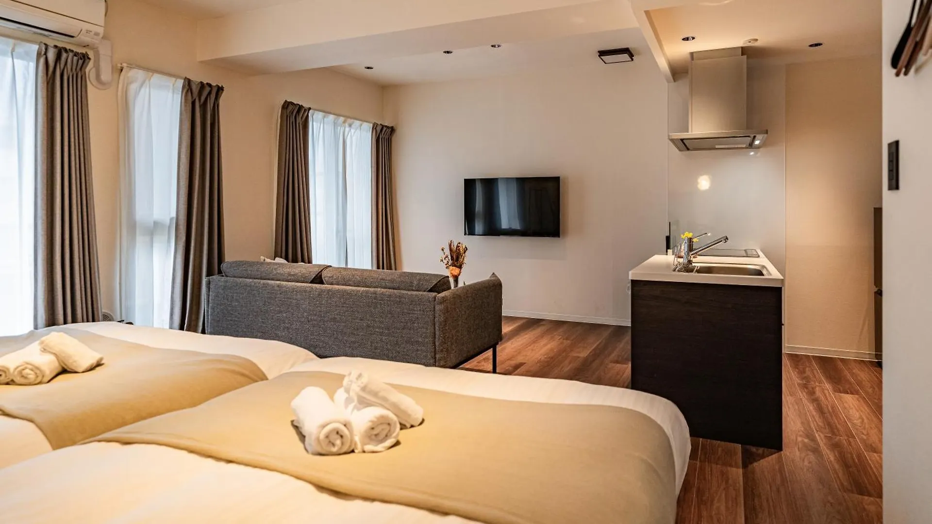 Apartment Hotel 11 Shinsaibashi Amemura Ōsaka Maison d'hôtes
