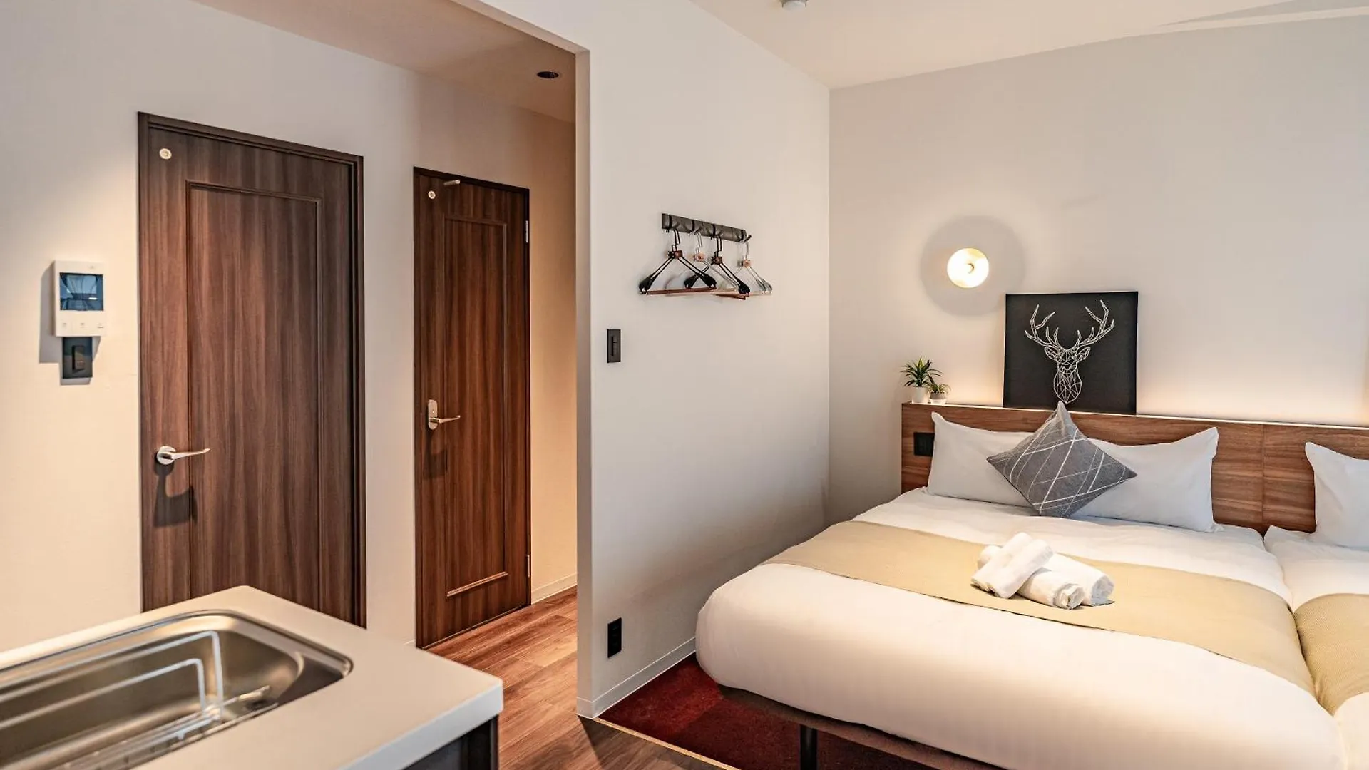 Maison d'hôtes Apartment Hotel 11 Shinsaibashi Amemura Ōsaka