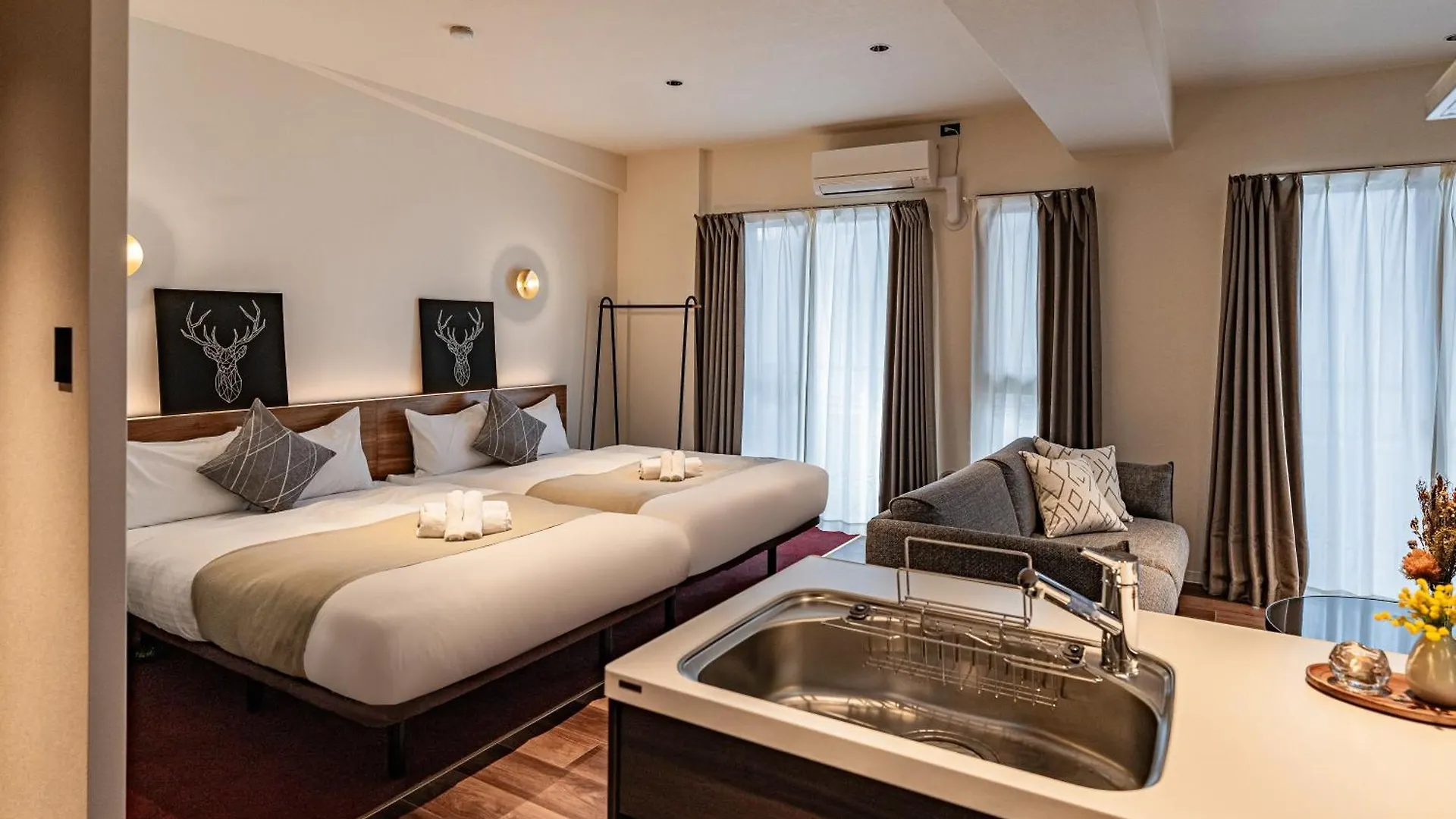 Apartment Hotel 11 Shinsaibashi Amemura Ósaka
