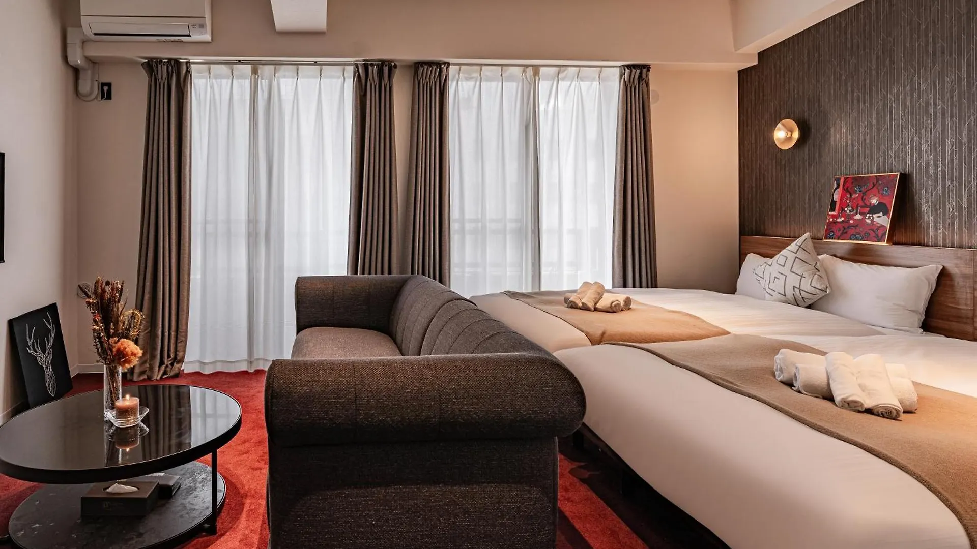 Apartment Hotel 11 Shinsaibashi Amemura Ósaka Japonsko